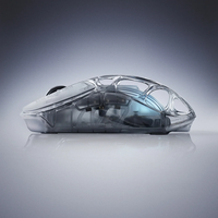 Nouvelle arrivée 2026, souris de jeu sans fil Mercury X Air 8KHz PAW 3950 PC RGB 5 modes personnalisés