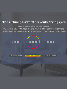 Cerradura Inteligente con Reconocimiento de Venas de la Palma de la Mano, WiFi, Tuya, Videoportero Alexa, Acceso con Tarjeta, Integración con la Nube, Reconocimiento Facial 3D y Huella Dactilar - Product Image 6