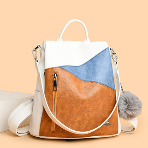 Nieuwe rugzak van hoge kwaliteit pu lederen rugzak dames schoudertassen reisrugzak schooltassen voor meisjes rugzak mochila sac - Product Image 2