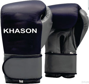 WHOLESALE PROFESSIONAL BEST DESIGN CUSTOM LOGO LEATHER <b>BOXING</b> GLOVES <b>TRAINING</b> WINNING MEN COWHIDE CUSTOMIZED PU - Product Image 2