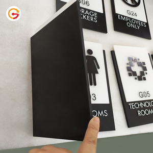 JAGUARSIGN ผู้ผลิตป้ายห้องน้ำโรงแรมแบบกำหนดเอง ป้ายอะคริลิคสำหรับ<span class=keywords><strong>ห้องน้ำ</strong></span> ป้ายห้องสุขา<span class=keywords><strong>ชาย</strong></span> - Product Image 3