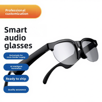 Lunettes de soleil de sport cycliste intelligentes à IA, best-seller transfrontalier 2026, avec monture intégrale PCABS, verres UV400 et audio sans fil