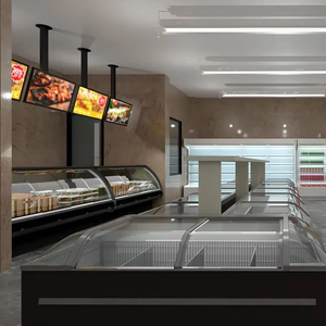 Áreas completas de 1,000-5,000 pies cuadrados Solución para Tiendas de Abarrotes: Estantes de Exhibición Modulares y Congeladores con Certificación ETL - Product Image 1