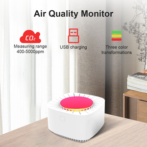 Moniteur de qualité de l'air CO2, analyseur de gaz intelligent Wifi Tuya, détecteur de dioxyde de carbone, Espagne, France, Japon - Product Image 5