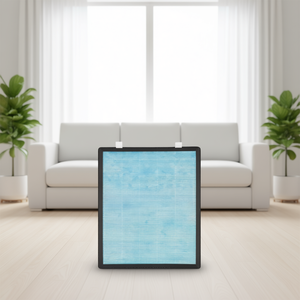 Filtre de remplacement en charbon actif Hepa H13 pour purificateur d'air Kj420f A35, utilisation en intérieur, bureau, bleu vert - Product Image 2