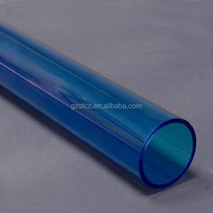 Tuyau en plastique acrylique transparent, tuyau en plastique ondulé coloré, tube acrylique translucide - Product Image 4