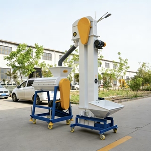 Máquina Despúmarizadora de Semillas de Pasto Portátil HELIDA para Uso Agrícola, para Semillas de Cebada y Fescue, con Elevador, Ahorro de Energía, Capacidad de 10000 Kg/h - Product Image 5