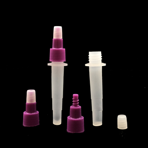 Tube d'extraction d'antigène à usage unique en PP, réactif de détection violet, tampon de haute qualité, OEM - Product Image 5