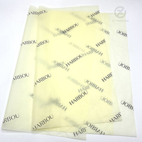 Papier d'emballage en tissu biodégradable personnalisé imprimé en feuille d'or de luxe 17 g/m² pour vêtements