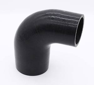 Tuyau de suralimentation en silicone pour <span class=keywords><strong>intercooler</strong></span> Turbo pour AUDI S3 TT SEAT LEON <span class=keywords><strong>CUPRA</strong></span> R 1.8T NOIR VA0054 Pièces automobiles - Product Image 3