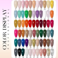 Nouveau kit complet de vernis à ongles en gel sans HEMA ni TPO, 66 couleurs, pour usage professionnel en salon de manucure