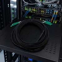 Cable de Fibra Óptica Monomodo Dúplex LC APC, LSZH, Retardante de Llama, Revestimiento de PVC de Alta Resistencia para Conexión de Red en Interiores