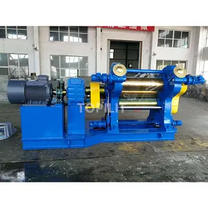 Customized Reliable Calender Rubber Compound Three Roller Rubber Calender Machine For Tyre Cord Fabric