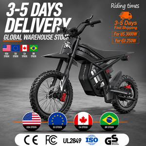 Vélo électrique hybride Ridingtimes 54PRO 60V 25AH à pneus larges avec cadre en acier au carbone pour l'aventure en plein air, disponible en stock en UE et aux États-Unis - Product Image 1