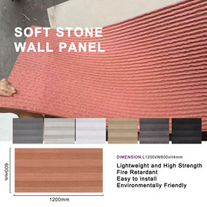 Revêtement mural en pierre artificielle <span class=keywords><strong>pour</strong></span> l'extérieur et l'intérieur, pierre flexible <span class=keywords><strong>pour</strong></span> îlot, design moderne, imperméable et ignifuge - Product Image 4