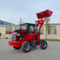 Caricatore Multifunzione con Capacità di Carico 1000kg e Benna da 1.0CBM, Facile Utilizzo, Struttura Robusta per Lavori Agricoli e Edili