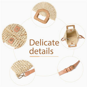 Bolsa Tecida Com Borla Bolsas De Mao Superior Trend Mulheres Sacolas Nuvem Na Axil Couro Vegano Saco Palha <span class=keywords><strong>Trigo</strong></span> Branca - Product Image 4