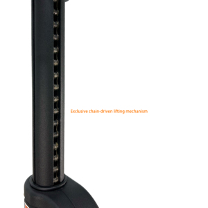 WP-163-3B Crank-Up Stage Foldable Handle Light Stand Photography With <b>Plastic</b> Head - Product Image 4