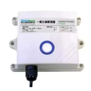 เซ็นเซอร์ตรวจจับก๊าซคาร์บอนมอนอกไซด์ Accutherm 4W ประหยัดพลังงาน IoT IP65 ช่วงการวัด 0~1000ppm ความแม่นยำ 100ppm ช่วงความชื้น 0%RH~95%RH สำหรับเมืองอัจฉริยะ - Product Image 1