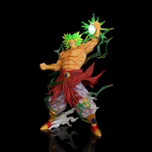 Figura de Acción de Anime de 42 cm, Broly Super Saiyan GK, Dos Cabezas con Luz, Modelo de PVC, Juguete para Regalo - Product Image 1