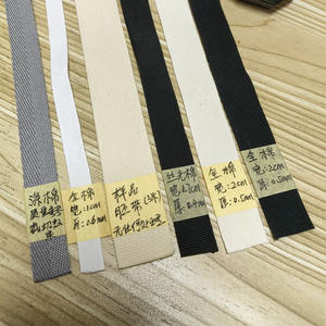 Factory Supply 1-9cm 100% Cotton Eco-Friendly Organic Cotton Tape Strap Webbing for Cloth and <b>Bags</b> <b>Garments</b> - Product Image 1