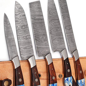 Cuchillos de Cocina de Alto Rendimiento para el Hogar y Cocinas Comerciales, Juego de Cuchillos de Cocina de Acero de Damasco de Calidad Premium, Afilados como una Navaja - Product Image 4