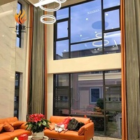 Ventana Abatible de Aluminio con Rotura de Puente Térmico y Seguridad Contra el Viento, con Herrajes Alemanes para Proyectos