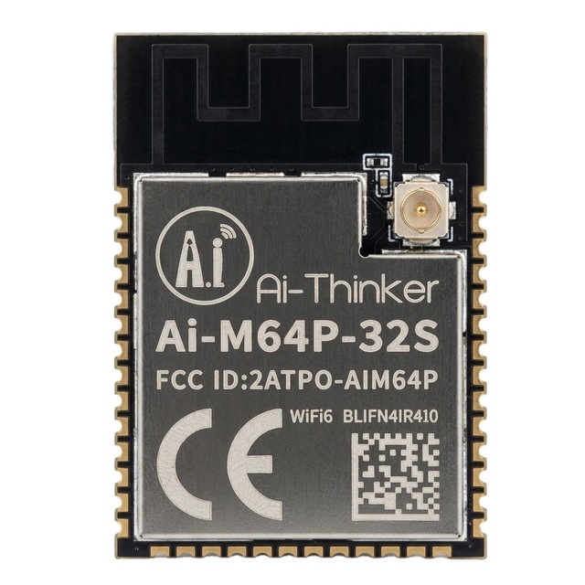 Low-Power WiFi 6 & BLE 5.3 Combo Module Equipped with BL616CL Chip  Mode  Ai-M64P-32S