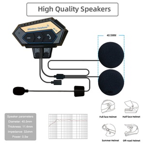 Altavoz <span class=keywords><strong>Bluetooth</strong></span> <span class=keywords><strong>para</strong></span> conducción <span class=keywords><strong>de</strong></span> motocicleta, <span class=keywords><strong>manos</strong></span> <span class=keywords><strong>libres</strong></span>, inalámbrico, <span class=keywords><strong>para</strong></span> <span class=keywords><strong>casco</strong></span> - Product Image 5