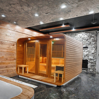 Maison en bois rustique, écologique, imperméable, préfabriquée, modulaire, pour la vie en famille, hôtel en plein air