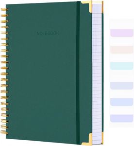 Custom Leather A4 Hardcover <b>Journal</b> Notebook with Thread Sewing Binding Weekly Planner for School Gift - Product Image 1