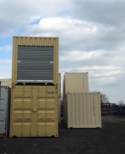 Bán buôn tùy biến thép màn trập cửa cho 20 chân 40 chân dài chiều cao Cube <span class=keywords><strong>container</strong></span> lưu trữ - Product Image 3