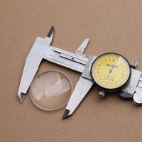 Lentille de visionnement 3D sphérique plano-convexe en acrylique PMMA pour carton VR, longueur focale 75 mm, diamètre 42 mm, personnalisable OEM