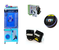 Machine à griffes d'arcade IFD personnalisée, cadeau chanceux, machine à griffes multicolores pour bonbons, machine à griffes pour poupées, ours en peluche
