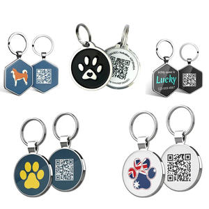 Персонализированный смарт-браслет для животных с QR-кодом, милый идентификационный брелок для собак - Product Image 2