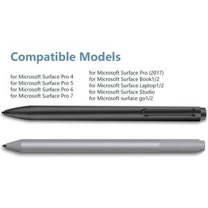 ปากกาพลาสติกสีดำ1ชิ้นปากกาพื้นผิวไมโครซอฟต์โปร4/5/6/7แท็บเล็ตสไตลัสดิจิตอลปากกาเติมปลายปากกาเติม HB อ่อน ce/fcc - Product Image 5