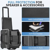 Muestra gratuita: Funda convertible para altavoz diseñada para el sistema de altavoces PA portátil EON ONE COMPACT