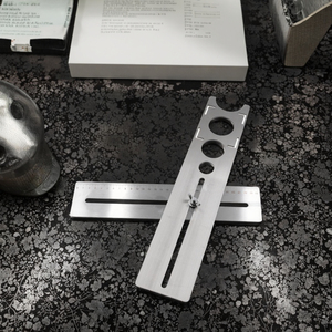 Herramienta Perforadora Multifuncional Universal para Bricolaje, OEM ODM, Localizador de Azulejos de Cerámica y Paredes, Portátil, de Acero Inoxidable - Product Image 1