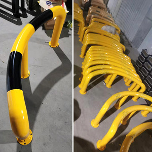 Barandilla Curva de Acero Baikal, Barandilla Anticolisión Reforzada, Barrera Anticolisión para Gasolineras - Product Image 5