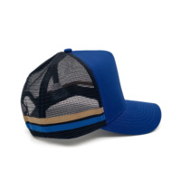 Casquettes de camionneur avec broderie imprimée sous la visière, casquettes de sport en maille, casquettes de camionneur ajustables à fermeture snapback, casquettes de camionneur personnalisées