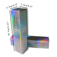 Emballage personnalisé de boîtes de brillant à lèvres de maquillage cosmétique de beauté Boîtes en papier personnalisées pour l'emballage de boîte de brillant à lèvres