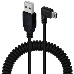 Cable de datos USB 2.0 en ángulo recto de 1.5M, Mini USB para cámara con conductor de cobre puro - Product Image 3