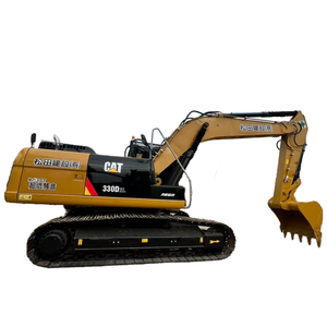 Excavatrice sur chenilles Caterpillar CAT 330d2L d'occasion fabriquée au Japon 30 tonnes Matériel de construction 90% neuve Cat330D2L Grande excavatrice d'occasion - Product Image 1
