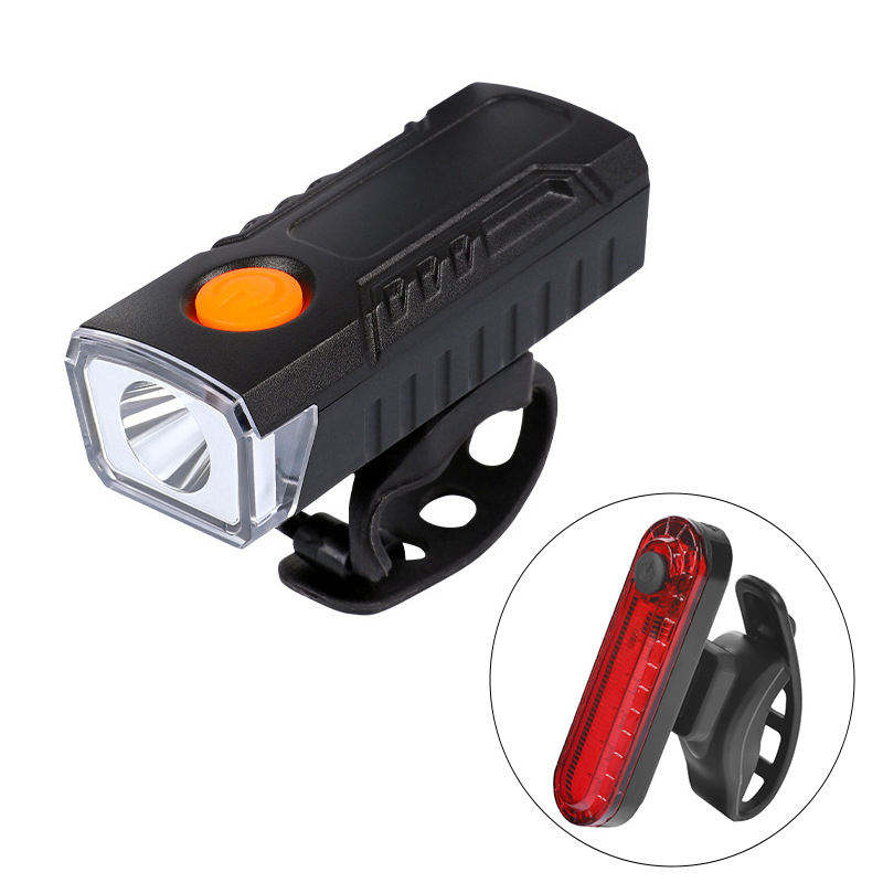 Hongdak Bicycle Brake Light Rechargeable Warning Light Building Warning Taillight Bike Mini Taillight Bicycle Rear Light