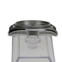 Boîtier de montre H&T HT-024 neuf 300, 42 mm, 20 ATM, acier inoxydable 316L, étanche, écologique, compatible avec les mouvements automatiques NH34/NH35/NH36