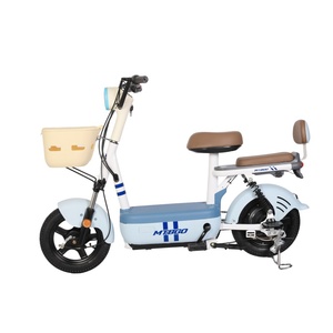 Scooter eléctrico urbano para adultos, motor sin escobillas de 350W, 48V, neumático de vacío de 14 pulgadas con cesta de metal, odómetro LCD multicolor para uso diario - Product Image 3