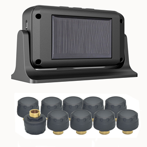 Sistema <span class=keywords><strong>de</strong></span> Sensor <span class=keywords><strong>de</strong></span> presión <span class=keywords><strong>de</strong></span> <span class=keywords><strong>neumáticos</strong></span>, dispositivo Solar inalámbrico digital <span class=keywords><strong>de</strong></span> alta calidad tpms con 10 ruedas <span class=keywords><strong>para</strong></span> <span class=keywords><strong>camiones</strong></span>, remolques y autobuses - Product Image 2
