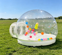Tente de camping gonflable Woolf, tente dôme gonflable, tente gonflable 2 pièces