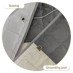 Tapis de mise à la terre pliable en argent pur tricoté 70*190cm, coussin de siège de mise à la terre lavable et portable pour usage domestique - Product Image 6