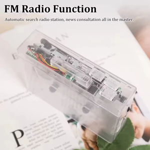 Reproductor de Casetes Transparente Retro Walkman con Auto Reverse, Grabador de Música Estéreo Portátil, Compatible con Tarjetas USB y TF, Convertidor de MP3 - Product Image 6